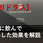 【体験レビュー】ガガドラスを実際に飲んで効果を検証してみた